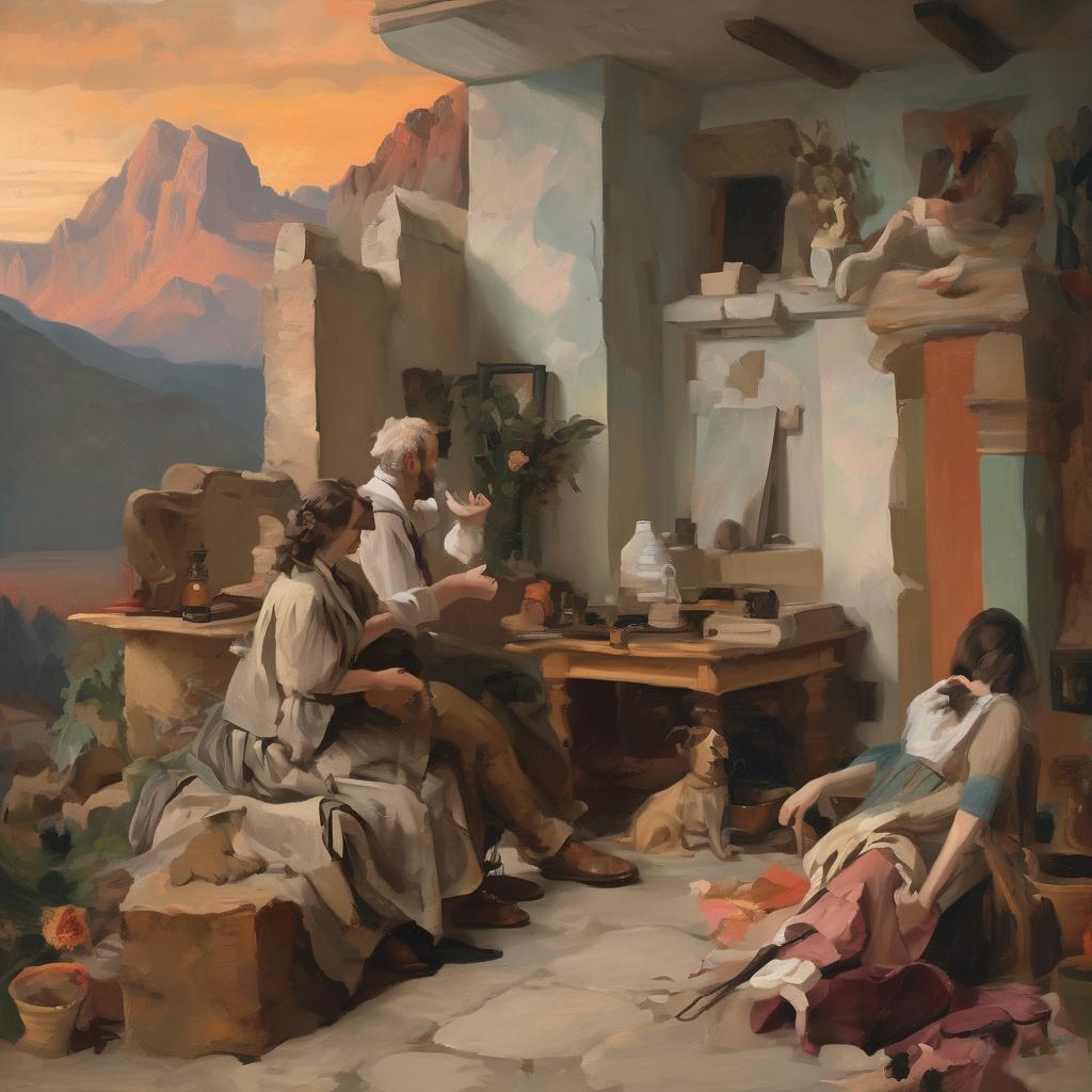 Ο ζωγράφος Joseph Anton FEUCHTMAYER